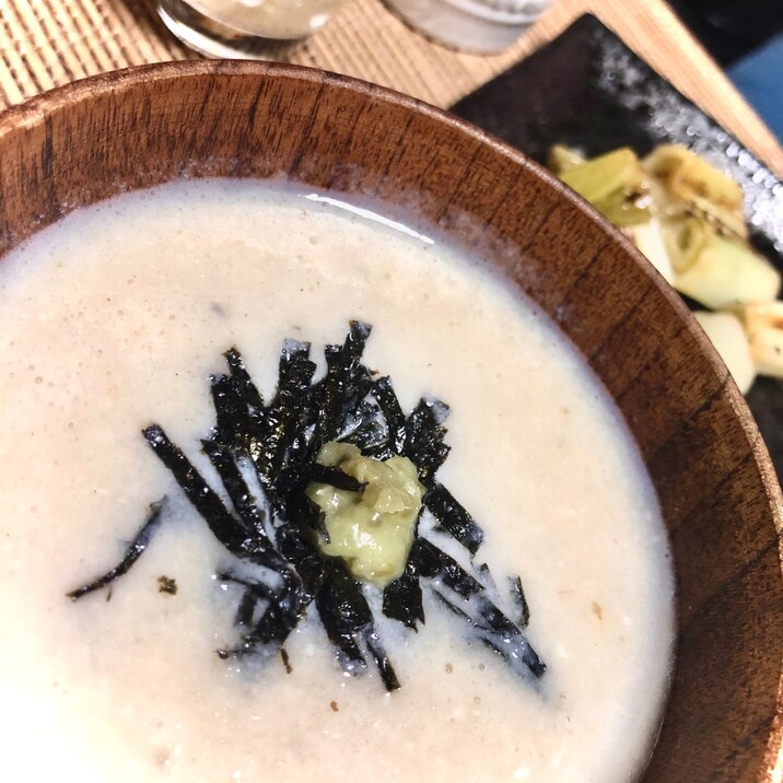 長芋とお豆腐のとろとろ和風ポタージュ